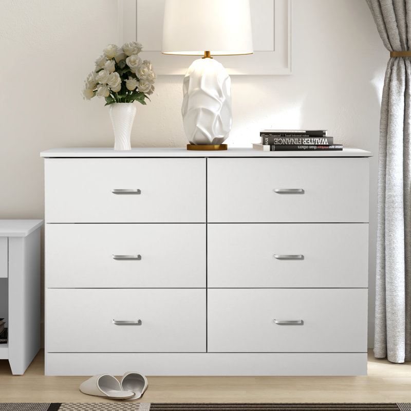 Wade Logan® Allyannah 6 Drawer Dresser & Reviews Wayfair